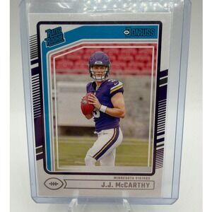 J.J. McCarthy Rated Rookie‎ 2024 Donruss #303 NFL Minnesota Vikings